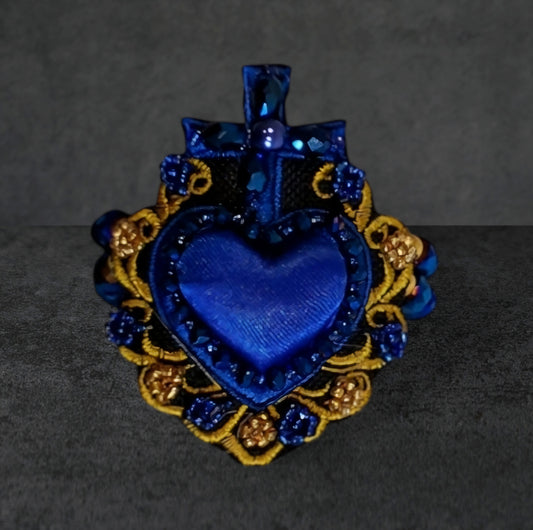 Pulsera de corazón hecha a mano