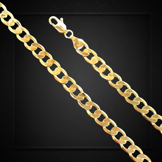 24Inch 18K Gold Plated Cuban Chain